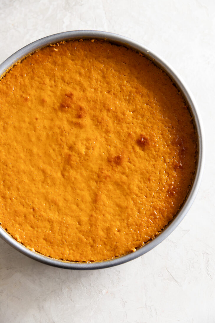 Creamy sweet potato casserole with a golden brown topping, perfect for holiday dinners.