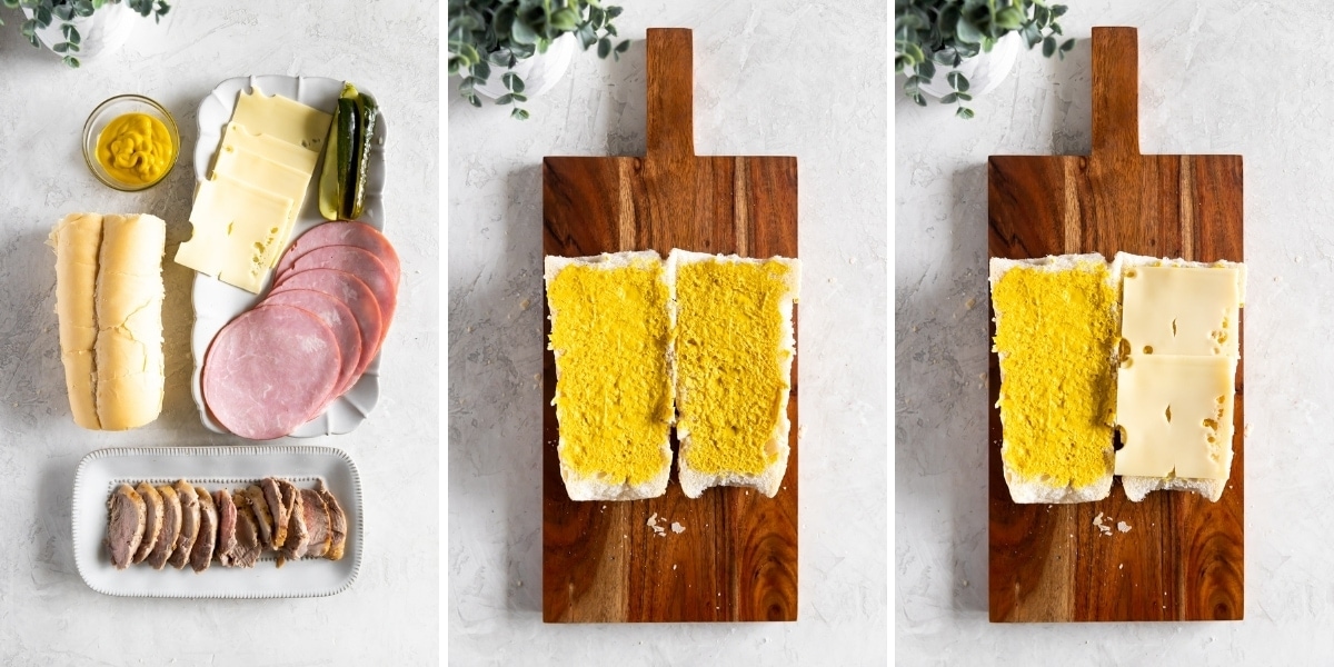 cuban sandwich steps