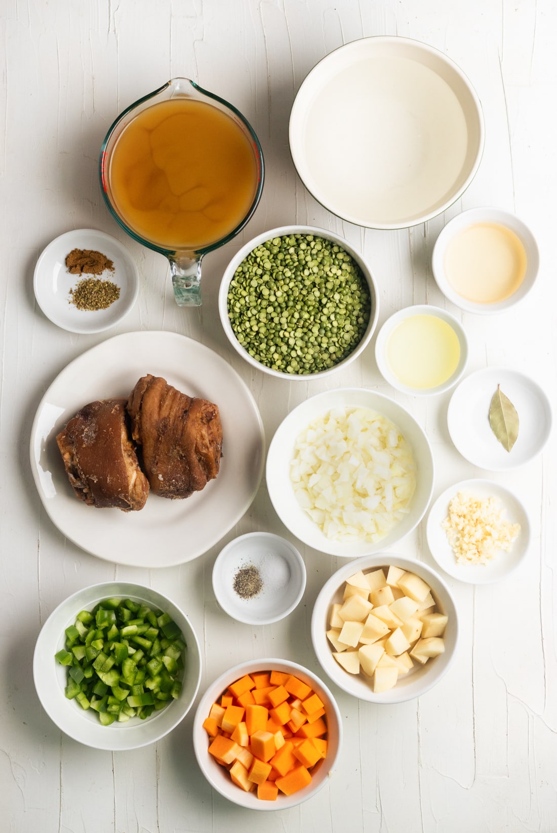 ingredient for cuban split pea soup