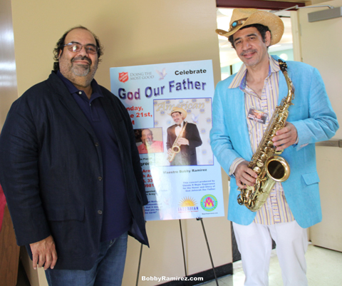 6-21-2015 - Celebrate God Our Father Jazz Concert Miami Jazz - On this Father's Day, Maestro Bobby Ramirez and Grammy nominee pianist Jose Negroni performing at the Salvation Army of Hialeah #HonorYourFather