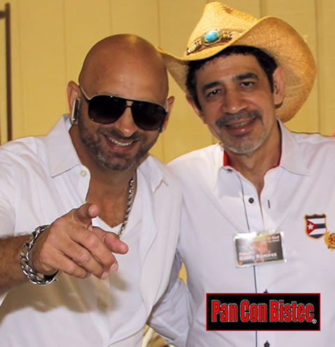 Maestro Bobby Ramirez with Grammy winning musician and producer Marlow Rosado